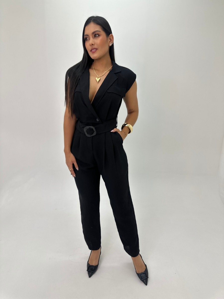 ENTERIZO ELEGANTE CINTURON